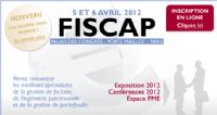 Salon FISCAP 2012 : les rendez-vous experts. Du 5 au 6 avril 2012 à Paris. Paris. 